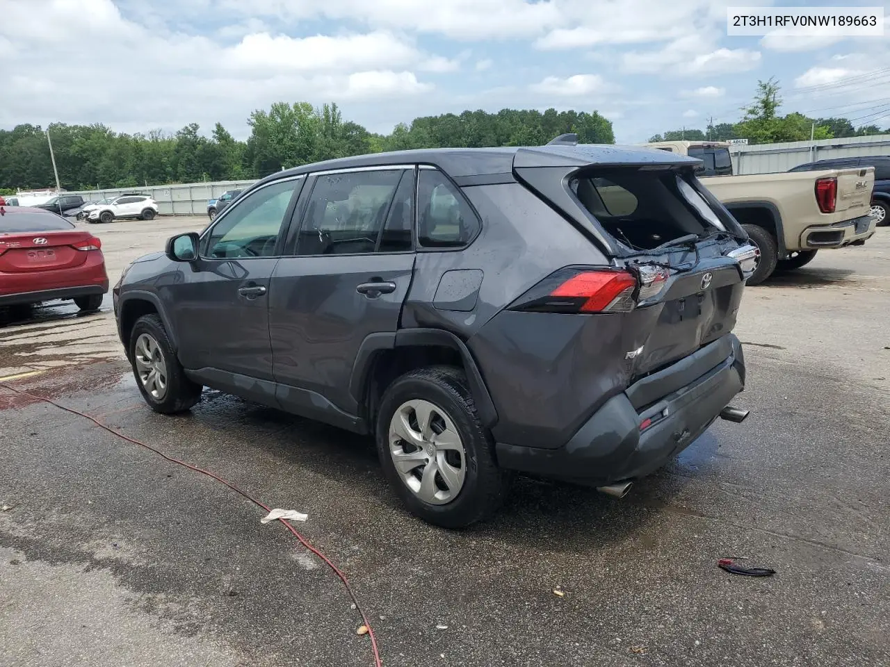 2022 Toyota Rav4 Le VIN: 2T3H1RFV0NW189663 Lot: 62883905