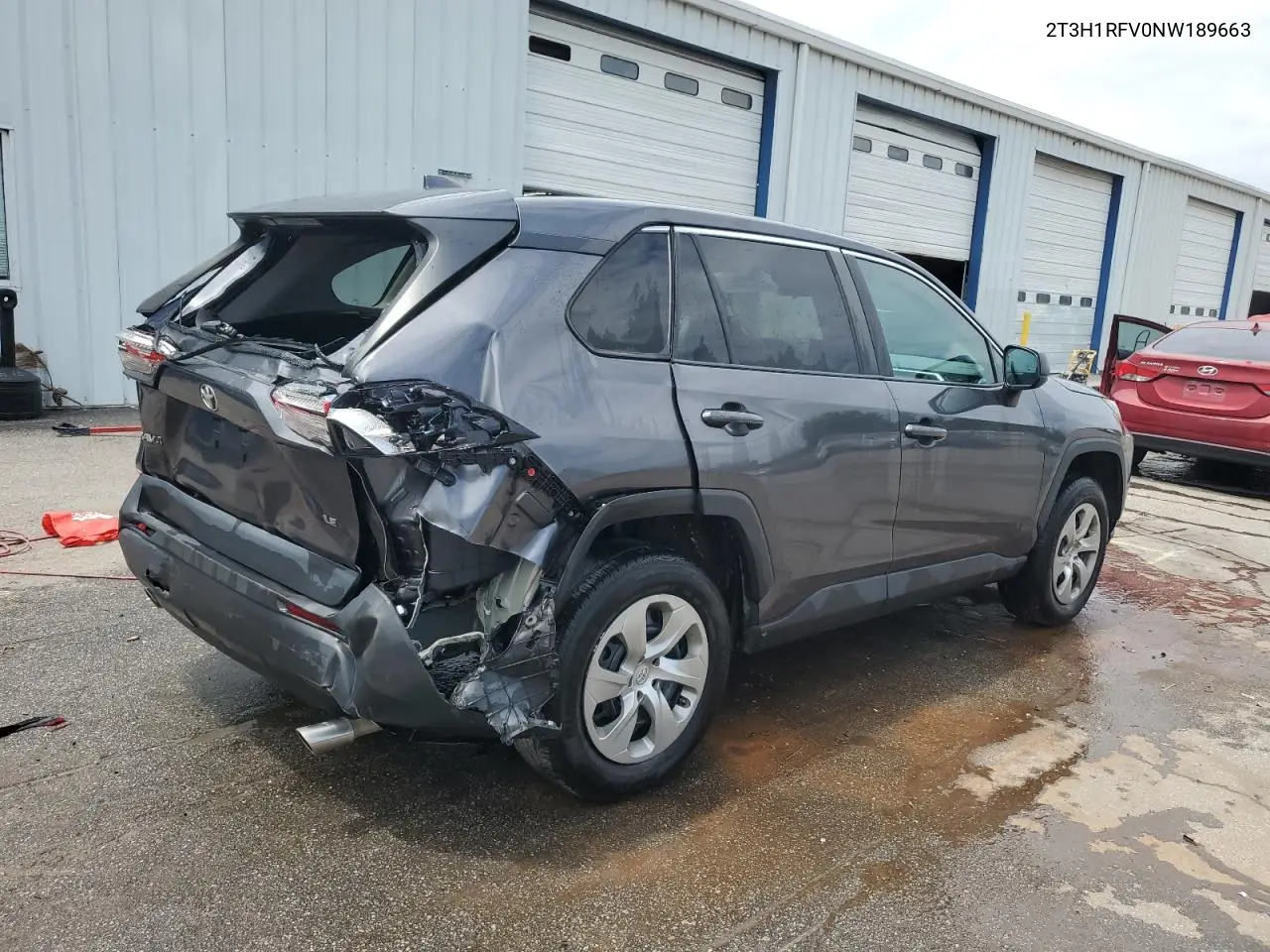 2022 Toyota Rav4 Le VIN: 2T3H1RFV0NW189663 Lot: 62883905