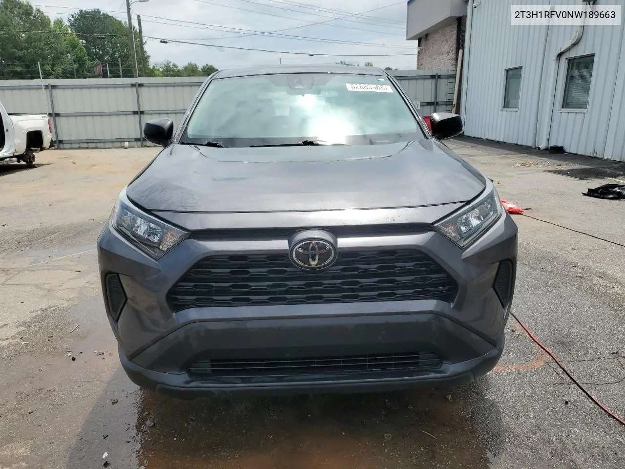 2022 Toyota Rav4 Le VIN: 2T3H1RFV0NW189663 Lot: 62883905