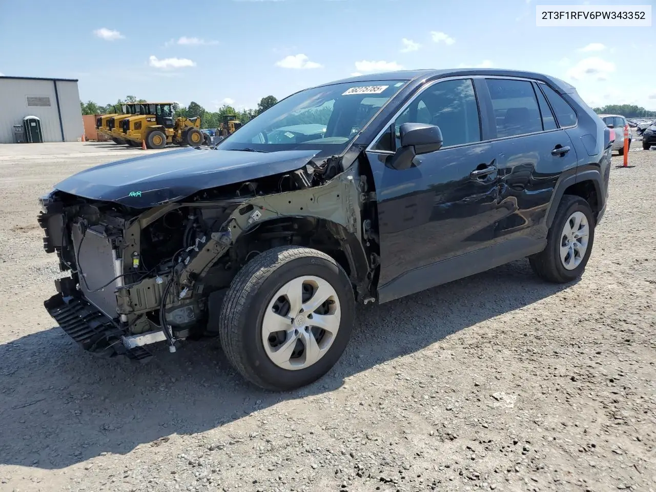 2023 Toyota Rav4 Le VIN: 2T3F1RFV6PW343352 Lot: 56275785