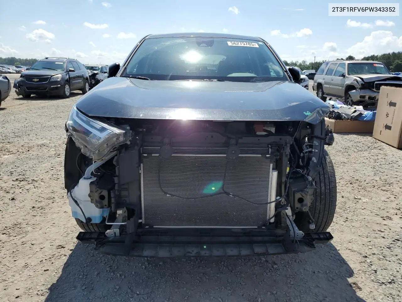 2023 Toyota Rav4 Le VIN: 2T3F1RFV6PW343352 Lot: 56275785