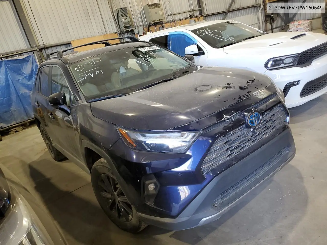 2023 Toyota Rav4 Limited VIN: 2T3DWRFV7PW160549 Lot: 57114395