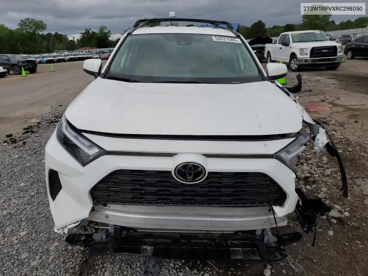 2024 Toyota Rav4 Xle VIN: 2T3W1RFVXRC298050 Lot: 50031585