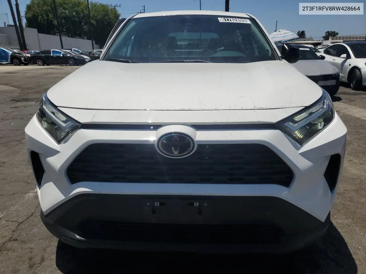 2024 Toyota Rav4 Le VIN: 2T3F1RFV8RW428664 Lot: 61762895