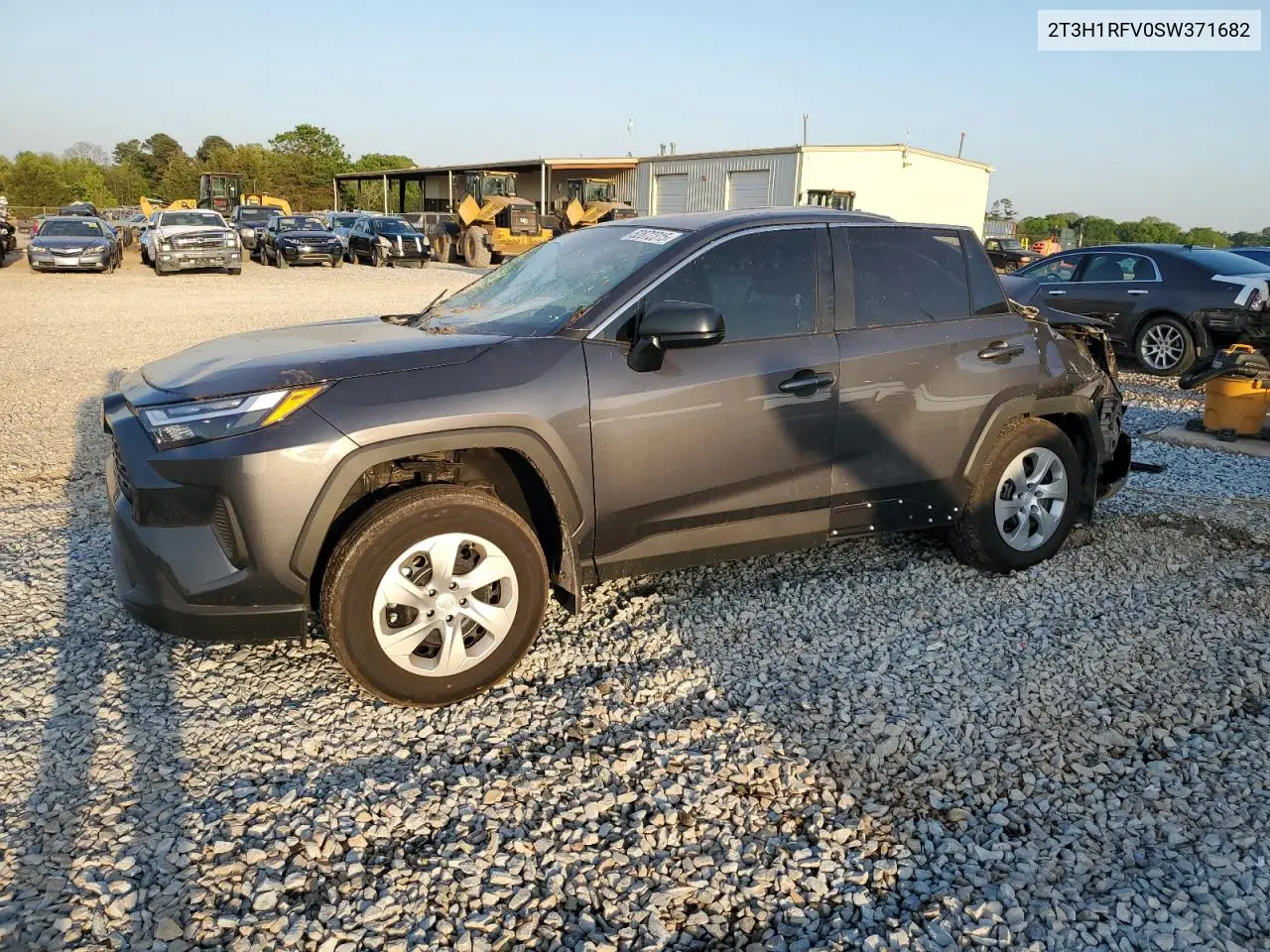 2025 Toyota Rav4 Le VIN: 2T3H1RFV0SW371682 Lot: 52872315