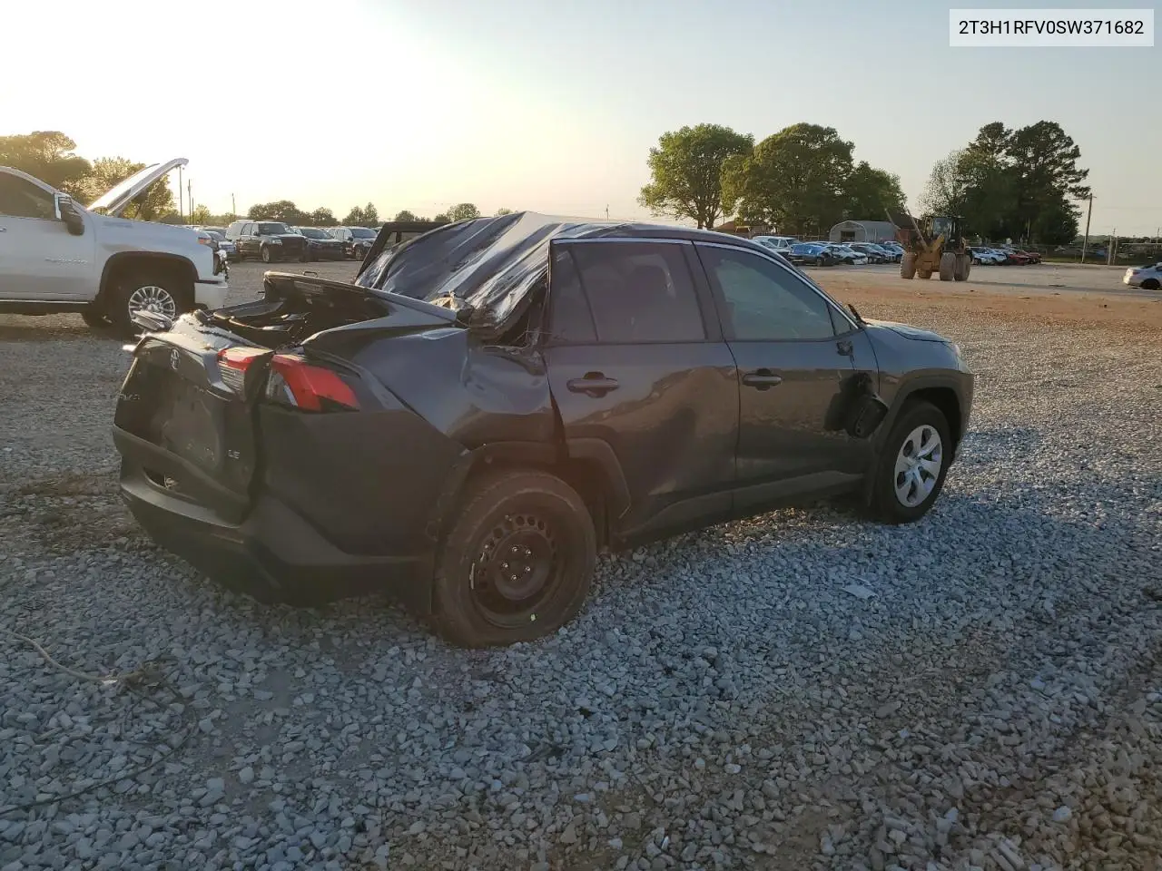 2025 Toyota Rav4 Le VIN: 2T3H1RFV0SW371682 Lot: 52872315