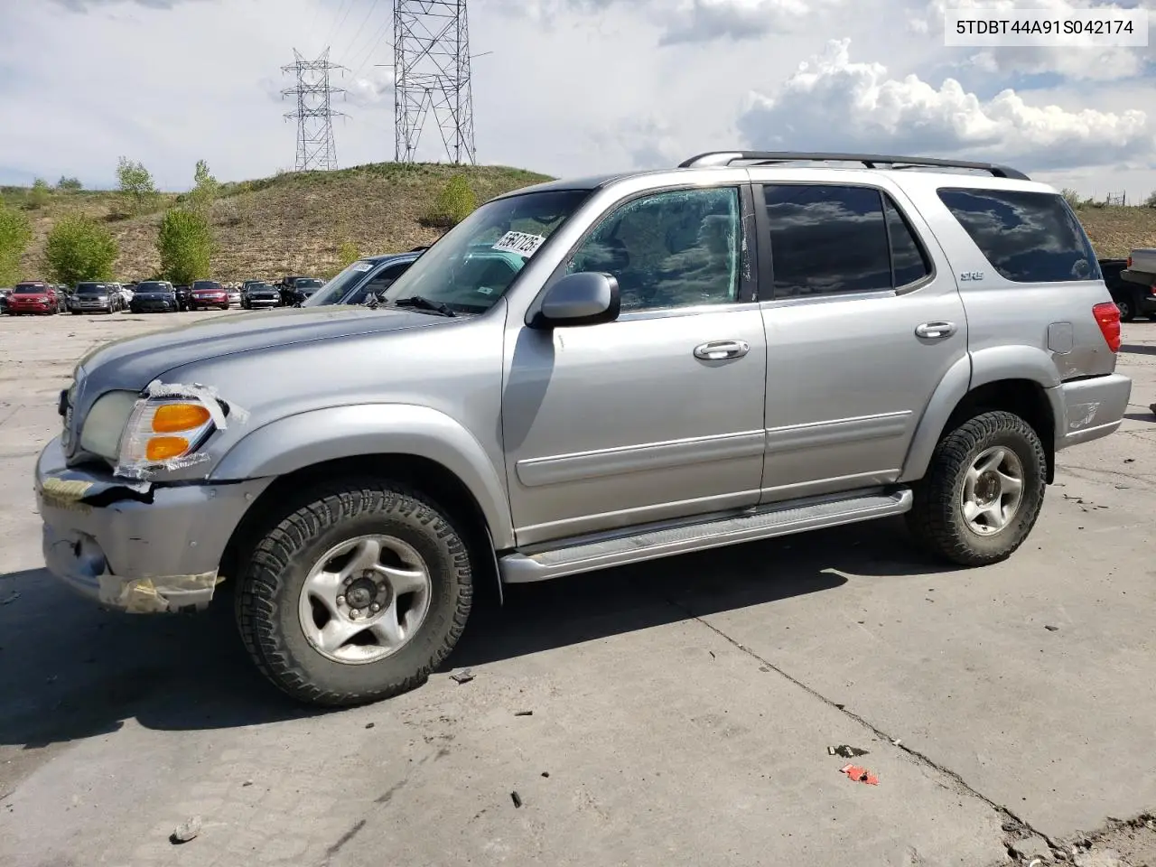 2001 Toyota Sequoia Sr5 VIN: 5TDBT44A91S042174 Lot: 55647125