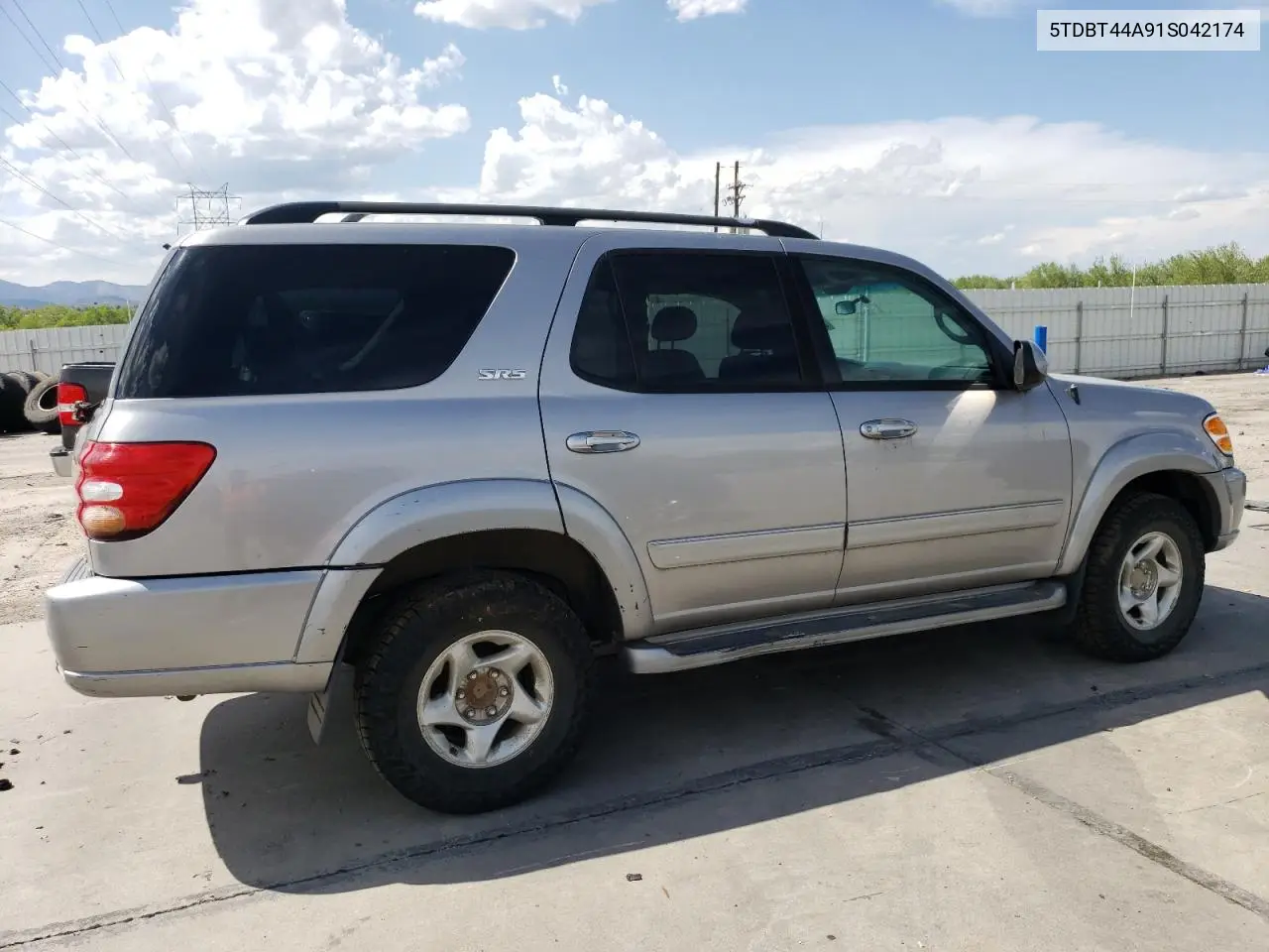 2001 Toyota Sequoia Sr5 VIN: 5TDBT44A91S042174 Lot: 55647125