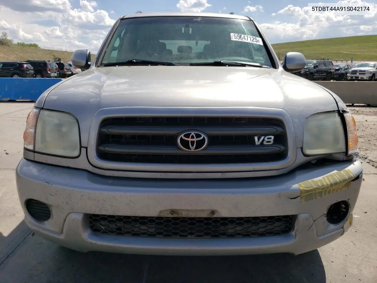 2001 Toyota Sequoia Sr5 VIN: 5TDBT44A91S042174 Lot: 55647125