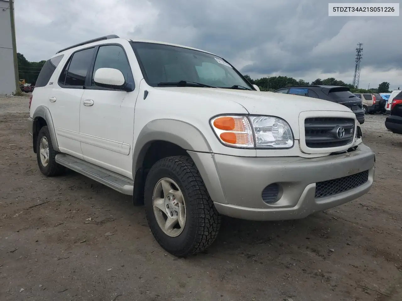 2001 Toyota Sequoia Sr5 VIN: 5TDZT34A21S051226 Lot: 56138335