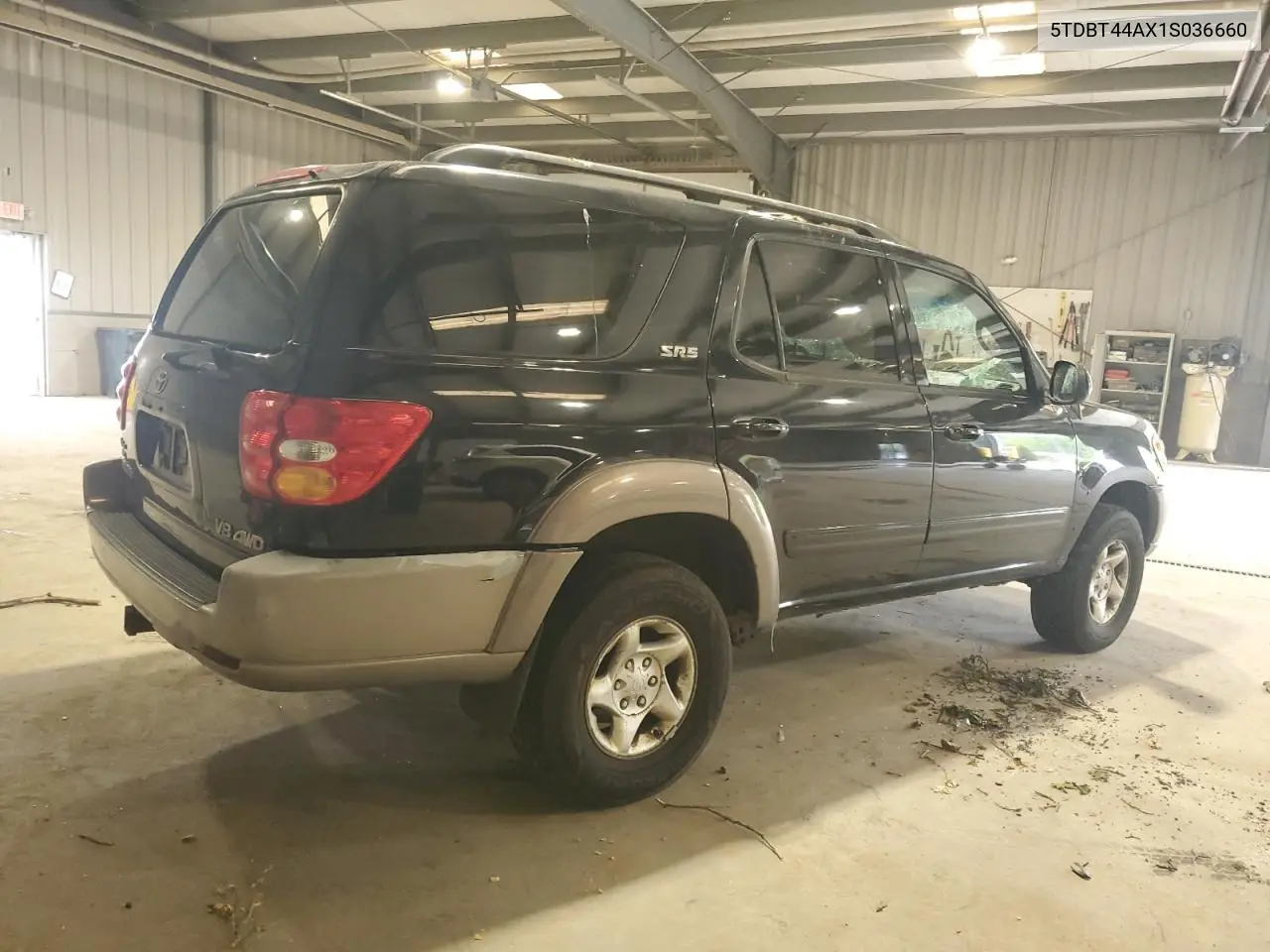 2001 Toyota Sequoia Sr5 VIN: 5TDBT44AX1S036660 Lot: 56378165