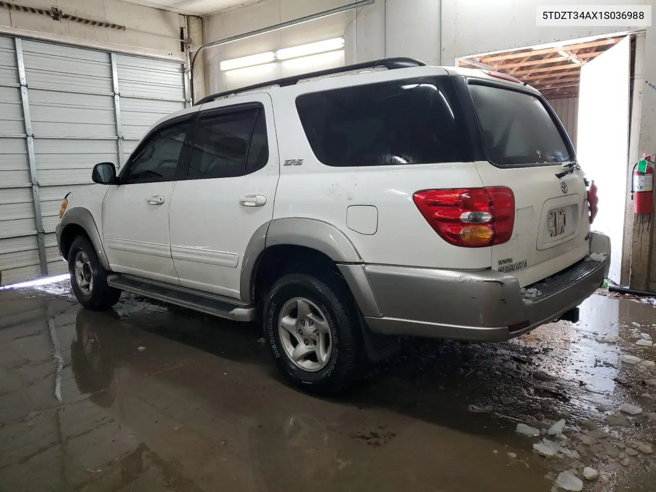 2001 Toyota Sequoia Sr5 VIN: 5TDZT34AX1S036988 Lot: 88123775