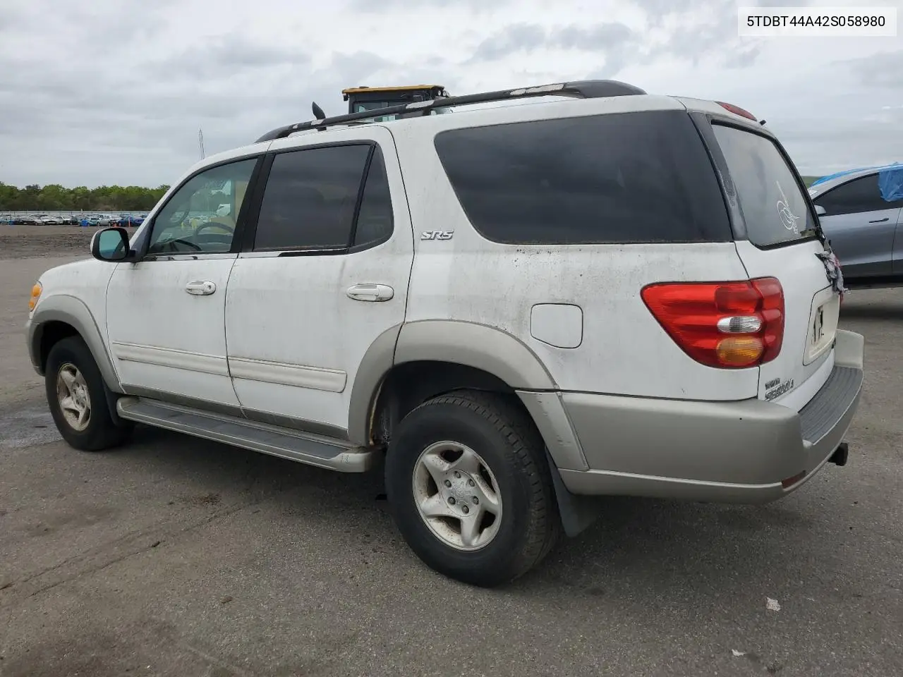 2002 Toyota Sequoia Sr5 VIN: 5TDBT44A42S058980 Lot: 56632225