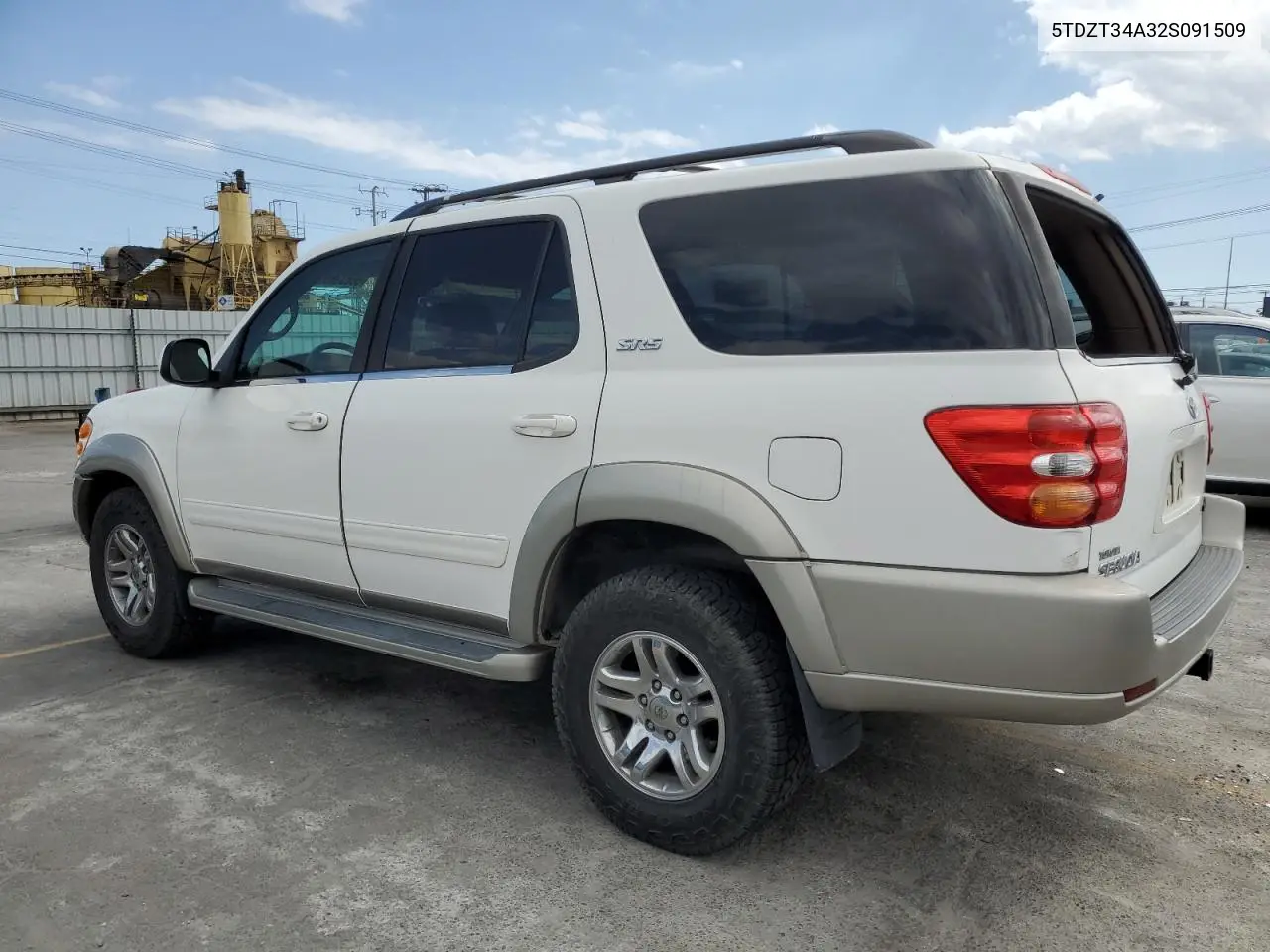 2002 Toyota Sequoia Sr5 VIN: 5TDZT34A32S091509 Lot: 56633655