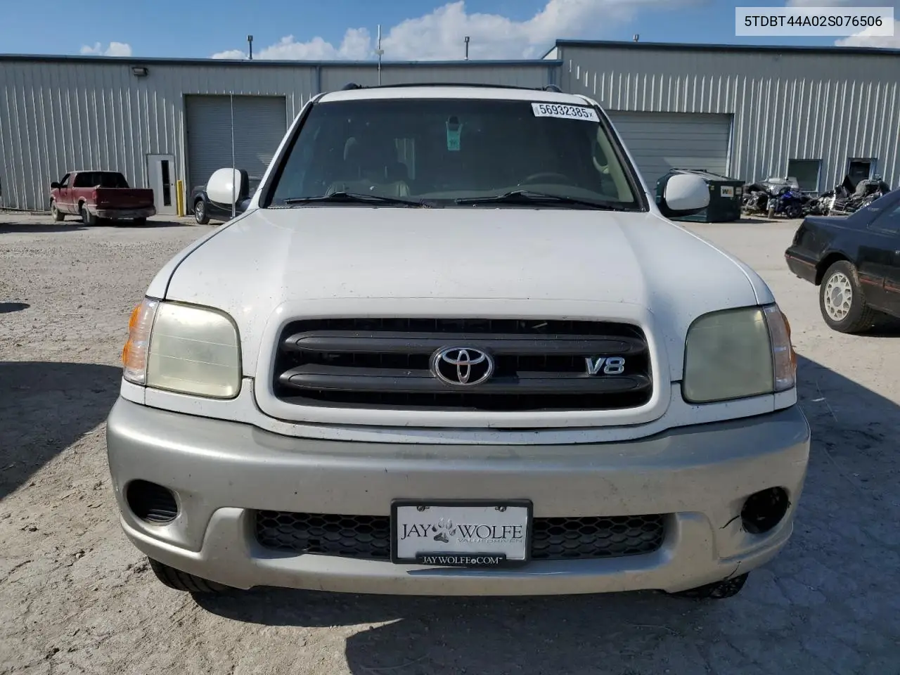 2002 Toyota Sequoia Sr5 VIN: 5TDBT44A02S076506 Lot: 56932385