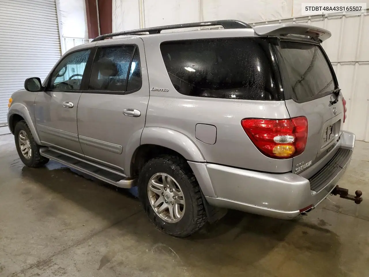 2003 Toyota Sequoia Limited VIN: 5TDBT48A43S165507 Lot: 62430155