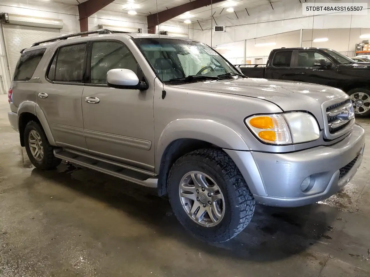 2003 Toyota Sequoia Limited VIN: 5TDBT48A43S165507 Lot: 62430155