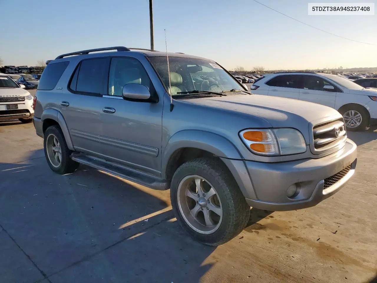 2004 Toyota Sequoia Limited VIN: 5TDZT38A94S237408 Lot: 49850305