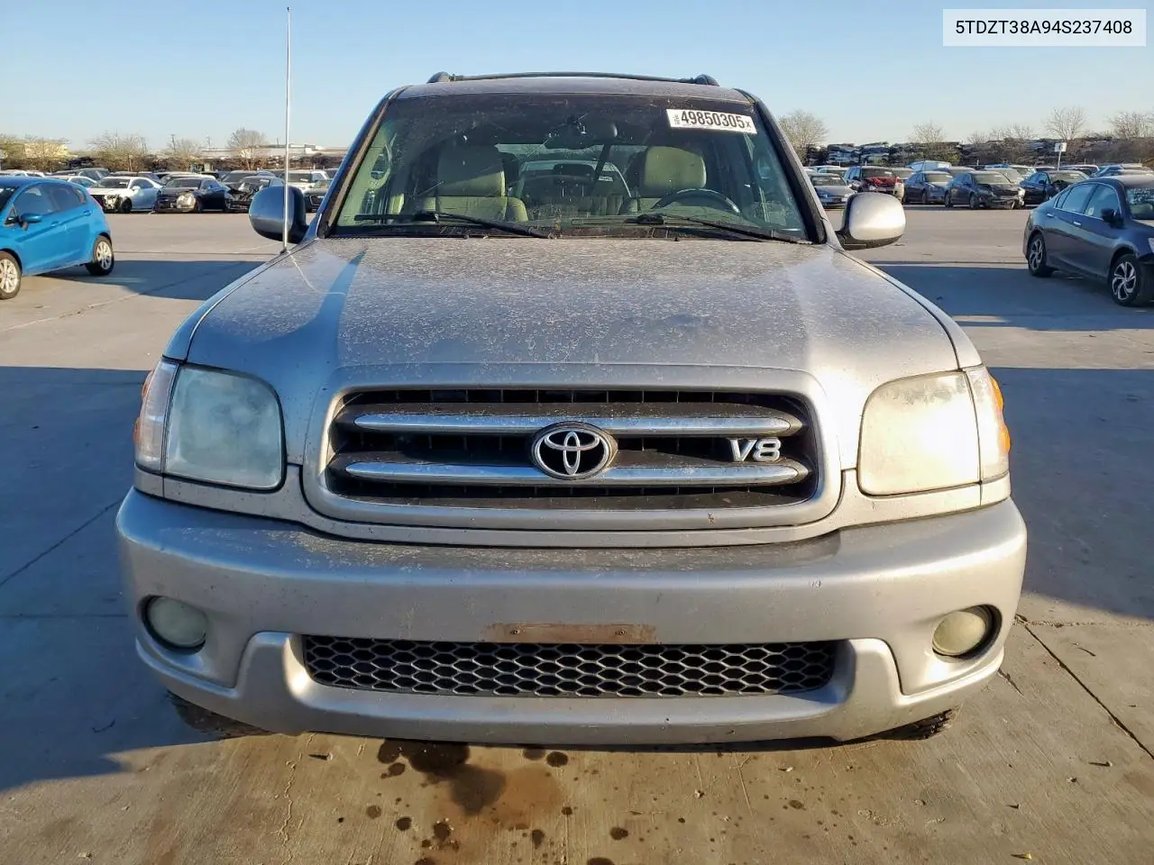 2004 Toyota Sequoia Limited VIN: 5TDZT38A94S237408 Lot: 49850305