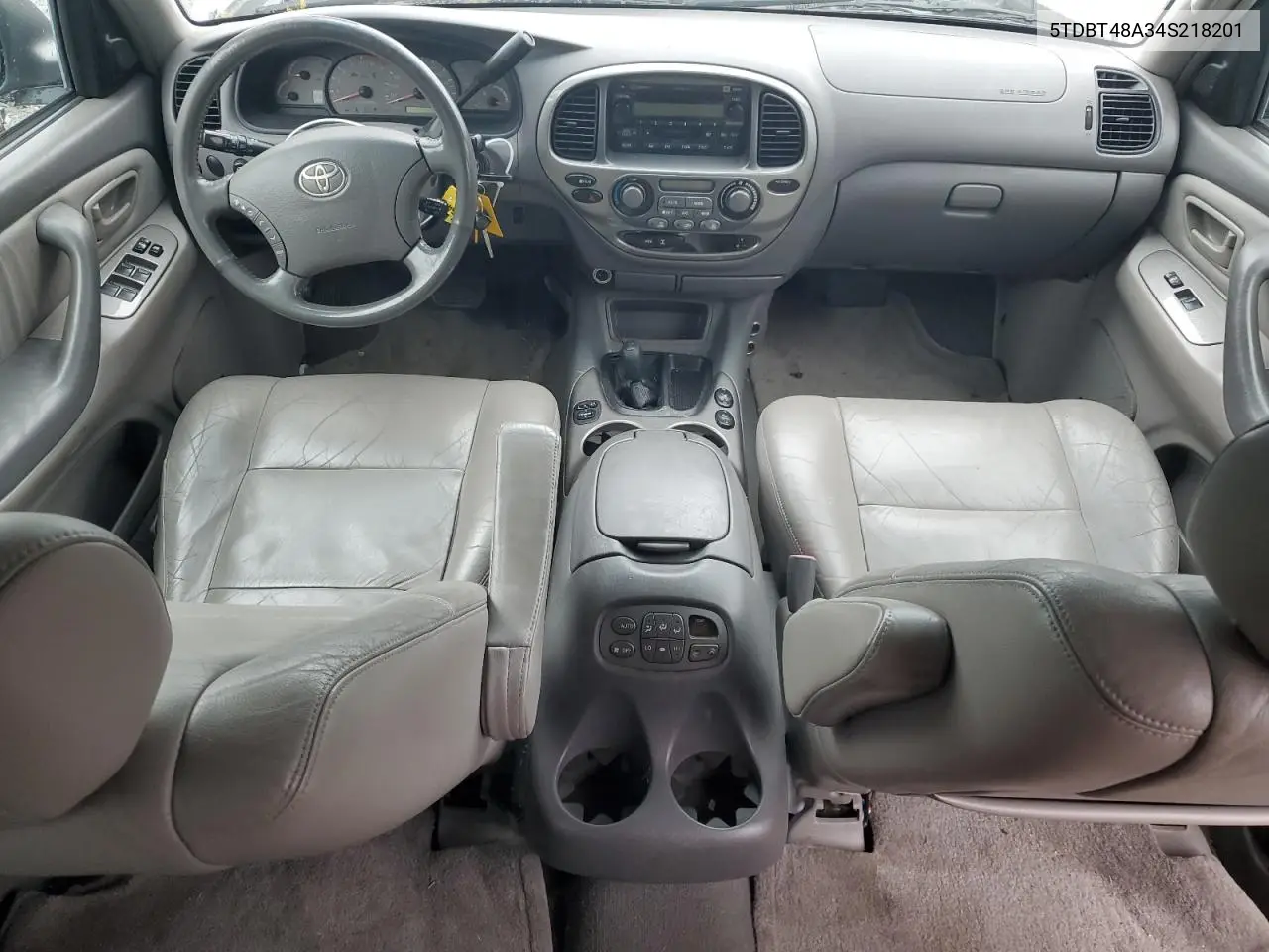 2004 Toyota Sequoia Limited VIN: 5TDBT48A34S218201 Lot: 56165805