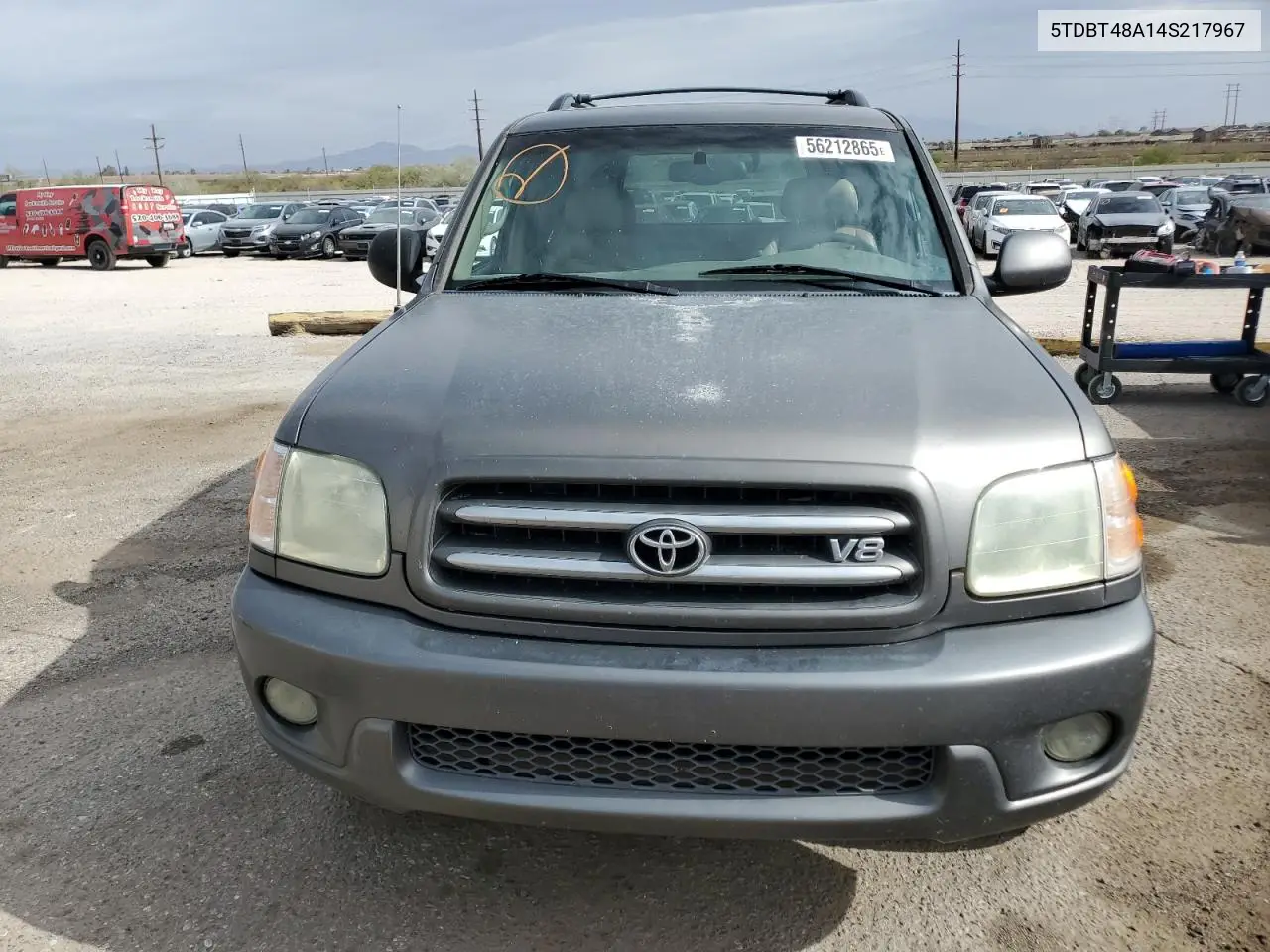 2004 Toyota Sequoia Limited VIN: 5TDBT48A14S217967 Lot: 56212865