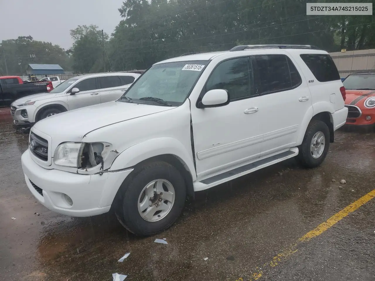 2004 Toyota Sequoia Sr5 VIN: 5TDZT34A74S215025 Lot: 56361515