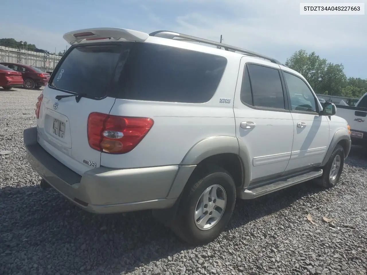 2004 Toyota Sequoia Sr5 VIN: 5TDZT34A04S227663 Lot: 56754905