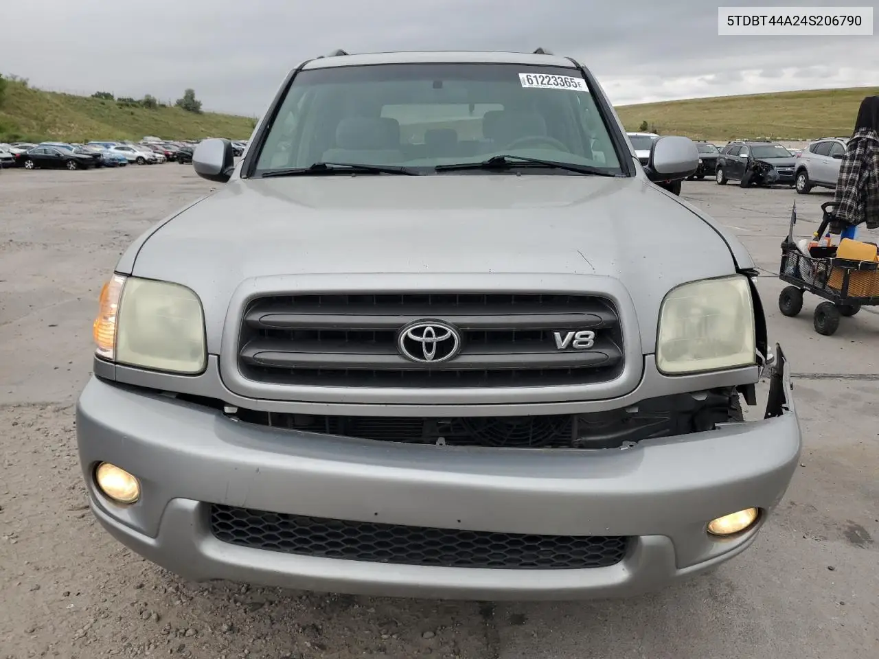 2004 Toyota Sequoia Sr5 VIN: 5TDBT44A24S206790 Lot: 61223365