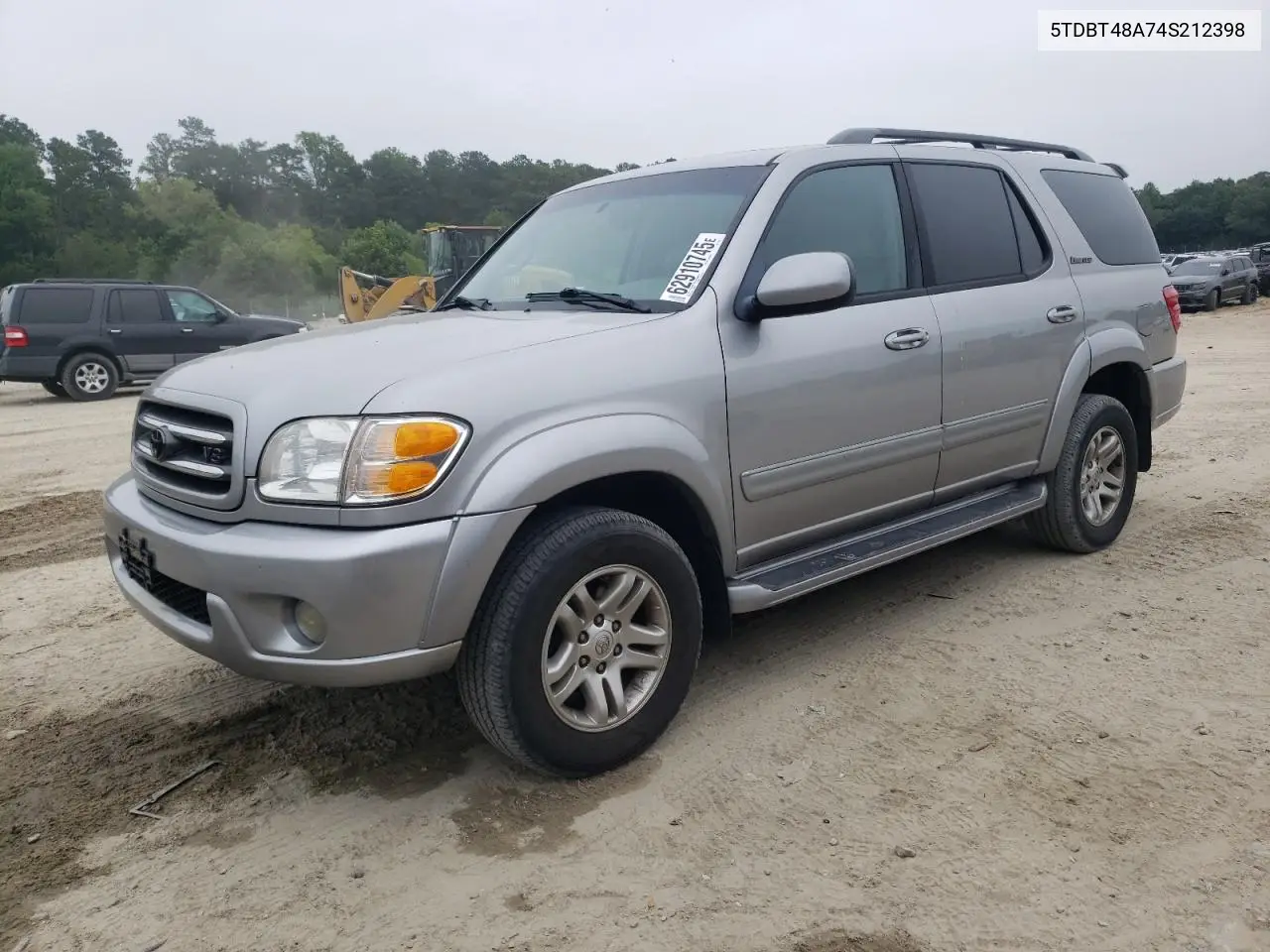 2004 Toyota Sequoia Limited VIN: 5TDBT48A74S212398 Lot: 62910745