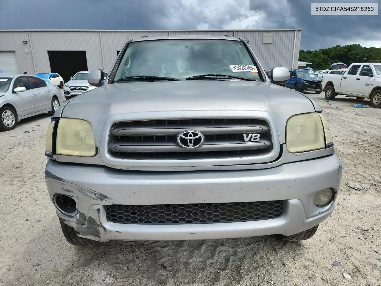 2004 Toyota Sequoia Sr5 VIN: 5TDZT34A54S218263 Lot: 63020745