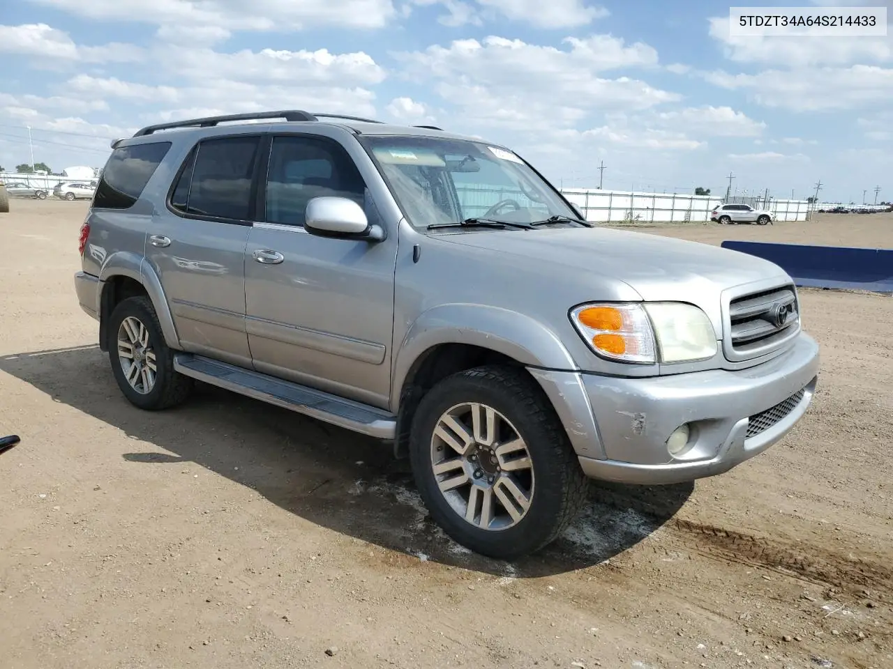 2004 Toyota Sequoia Sr5 VIN: 5TDZT34A64S214433 Lot: 63117105