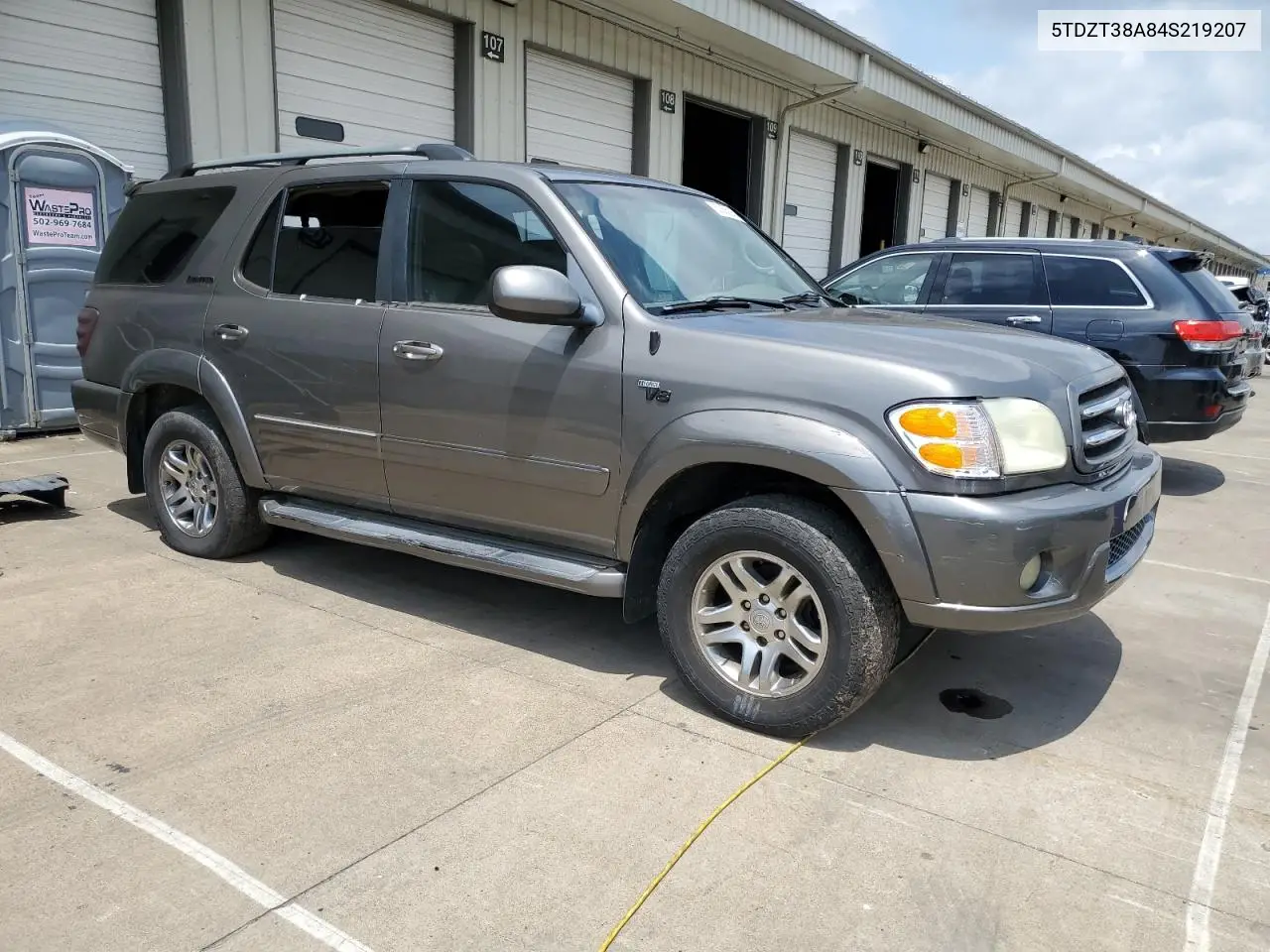 2004 Toyota Sequoia Limited VIN: 5TDZT38A84S219207 Lot: 63256295