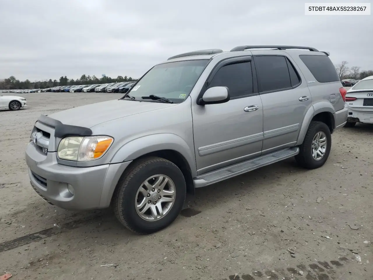 2005 Toyota Sequoia Limited VIN: 5TDBT48AX5S238267 Lot: 47099135