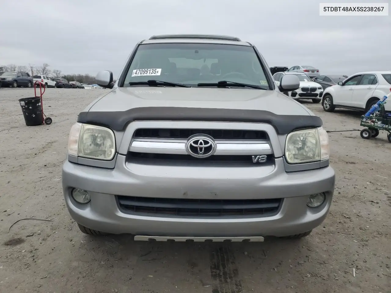 2005 Toyota Sequoia Limited VIN: 5TDBT48AX5S238267 Lot: 47099135