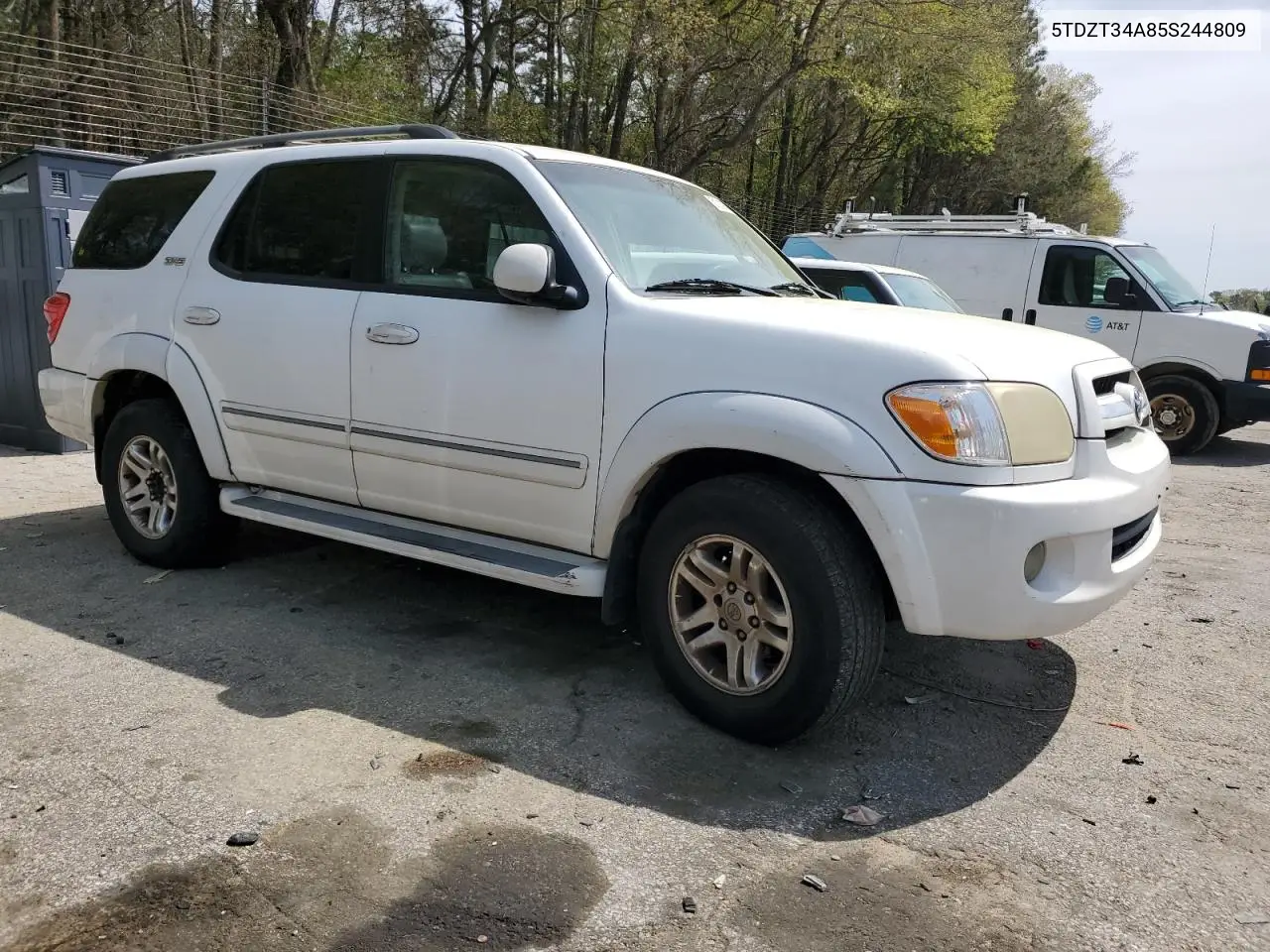 2005 Toyota Sequoia Sr5 VIN: 5TDZT34A85S244809 Lot: 51212095