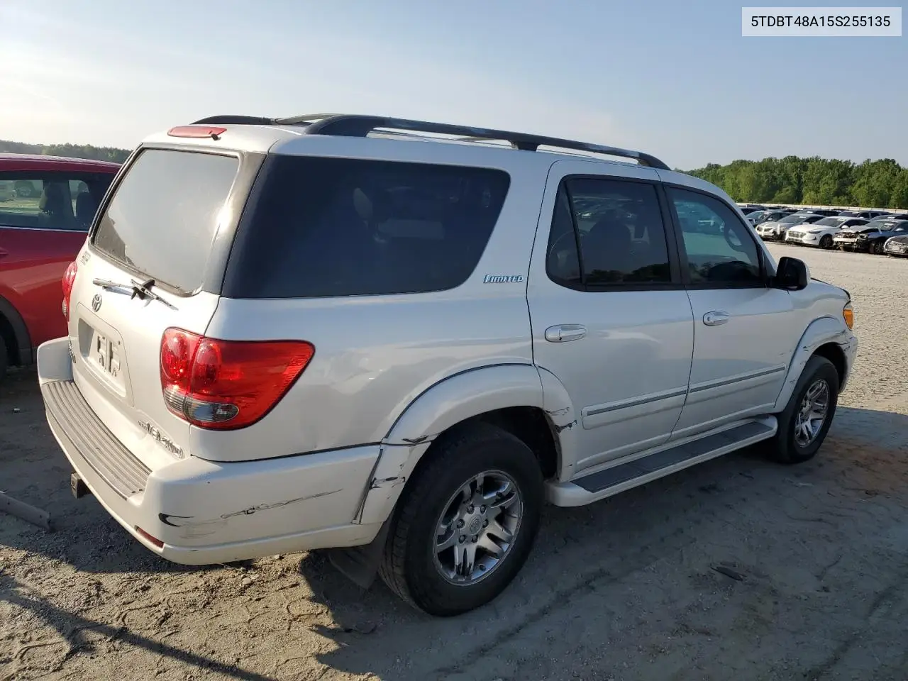 2005 Toyota Sequoia Limited VIN: 5TDBT48A15S255135 Lot: 54576105