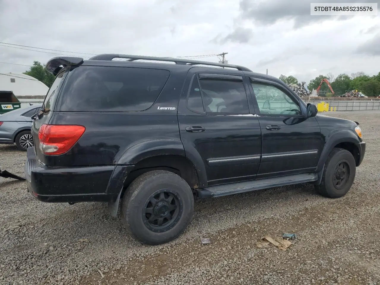 2005 Toyota Sequoia Limited VIN: 5TDBT48A85S235576 Lot: 56965505