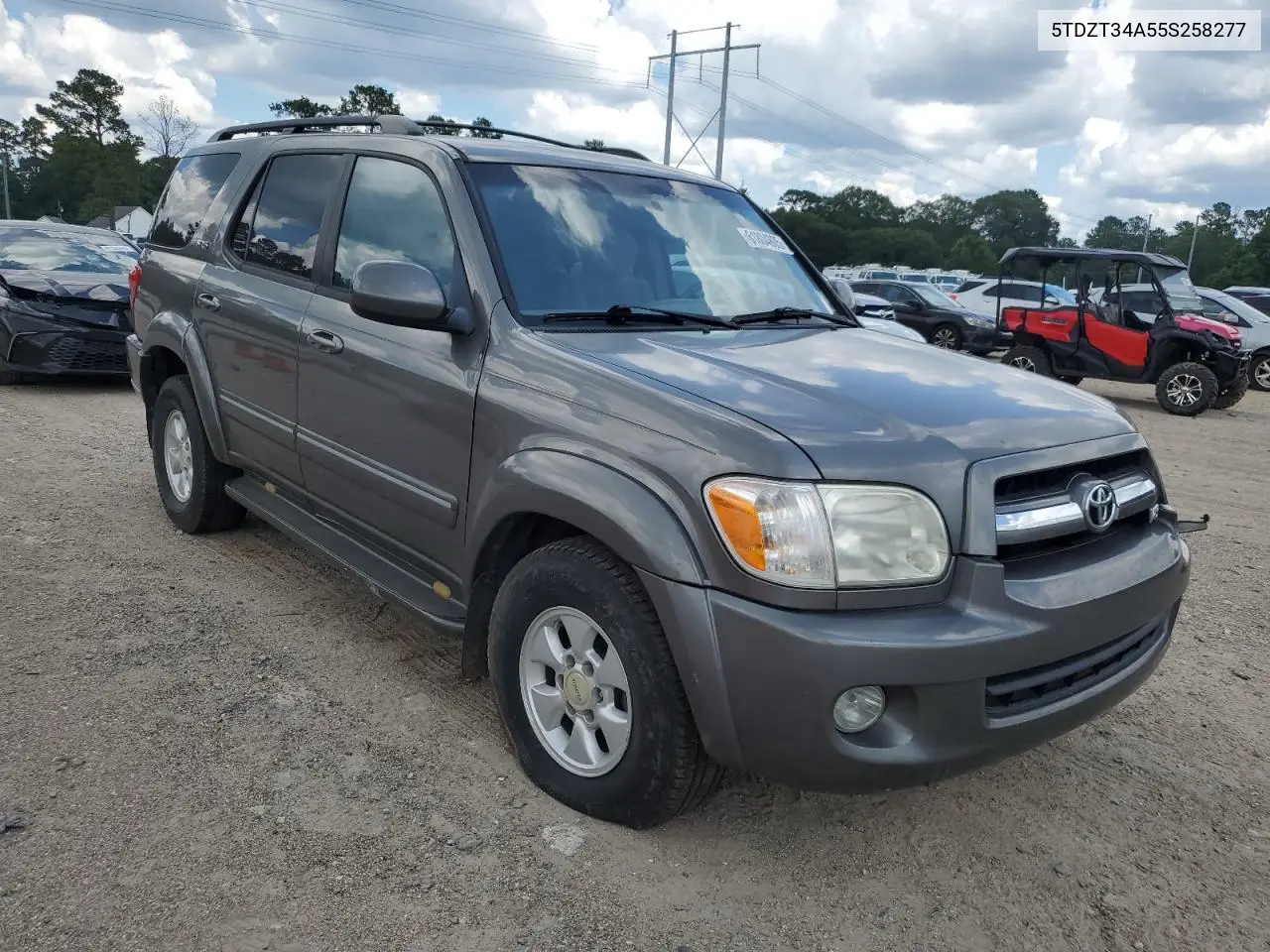 2005 Toyota Sequoia Sr5 VIN: 5TDZT34A55S258277 Lot: 61804805