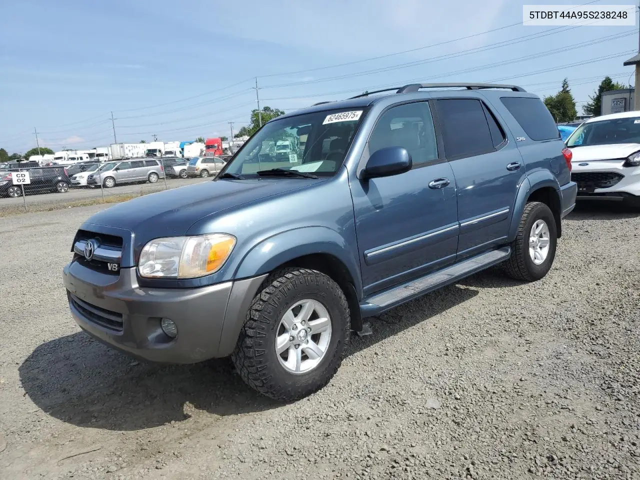 2005 Toyota Sequoia Sr5 VIN: 5TDBT44A95S238248 Lot: 62465975