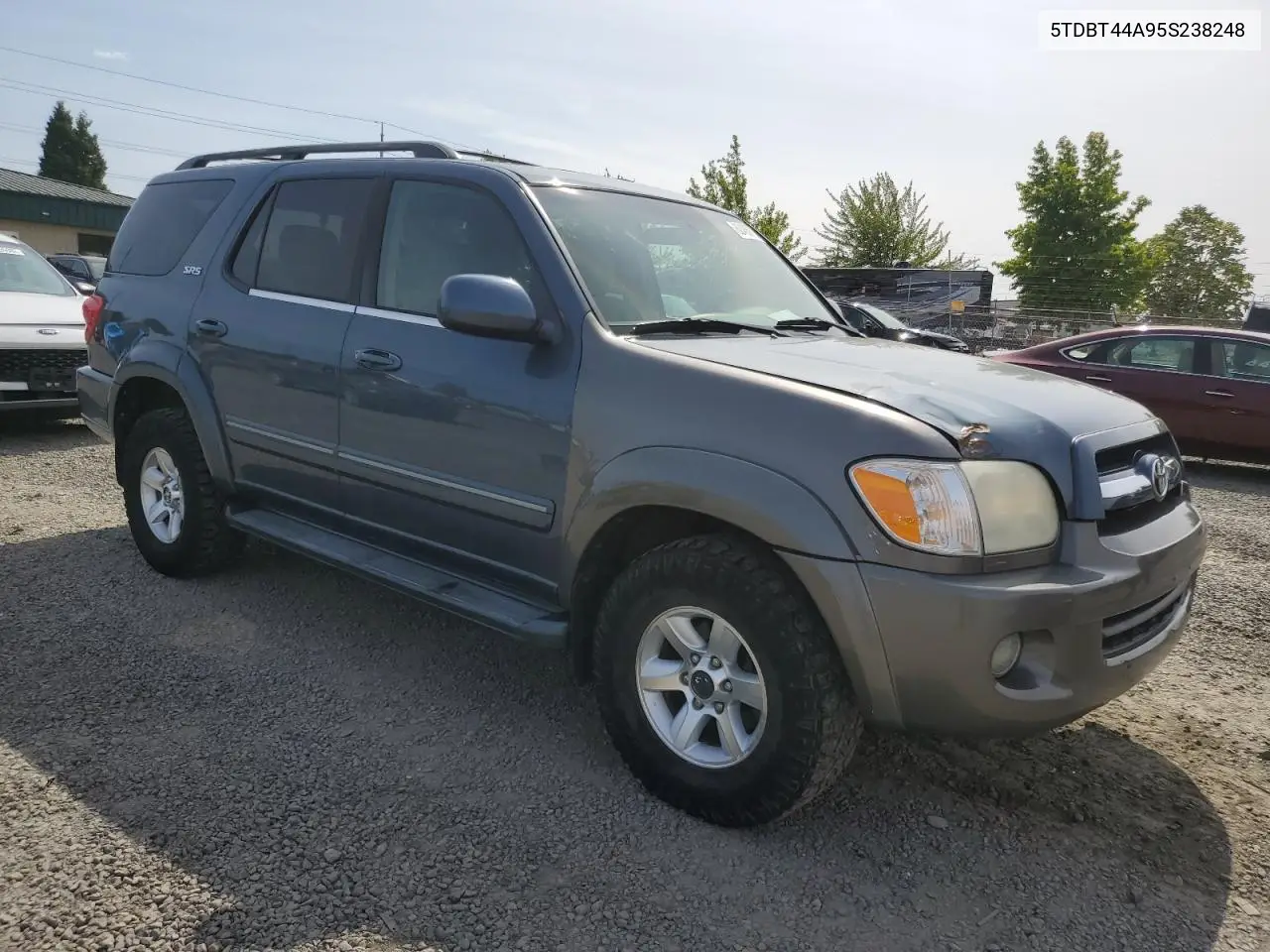 2005 Toyota Sequoia Sr5 VIN: 5TDBT44A95S238248 Lot: 62465975