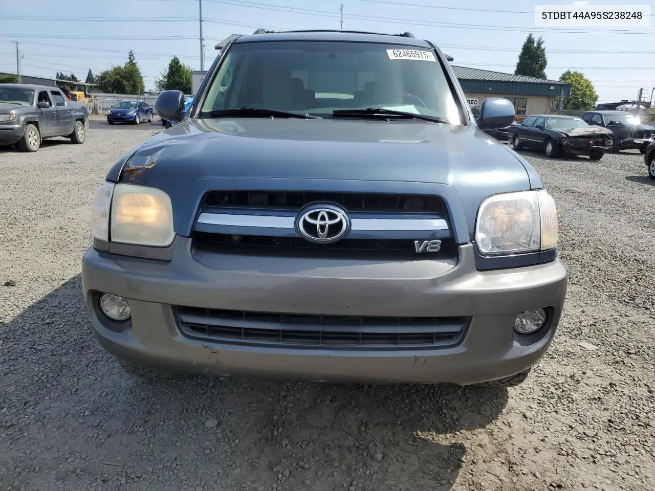2005 Toyota Sequoia Sr5 VIN: 5TDBT44A95S238248 Lot: 62465975