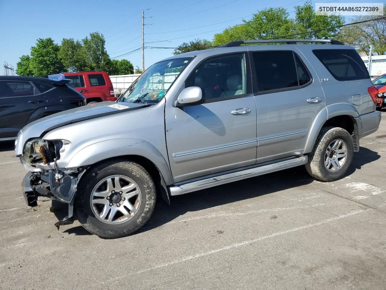 2006 Toyota Sequoia Sr5 VIN: 5TDBT44A86S272389 Lot: 56298485