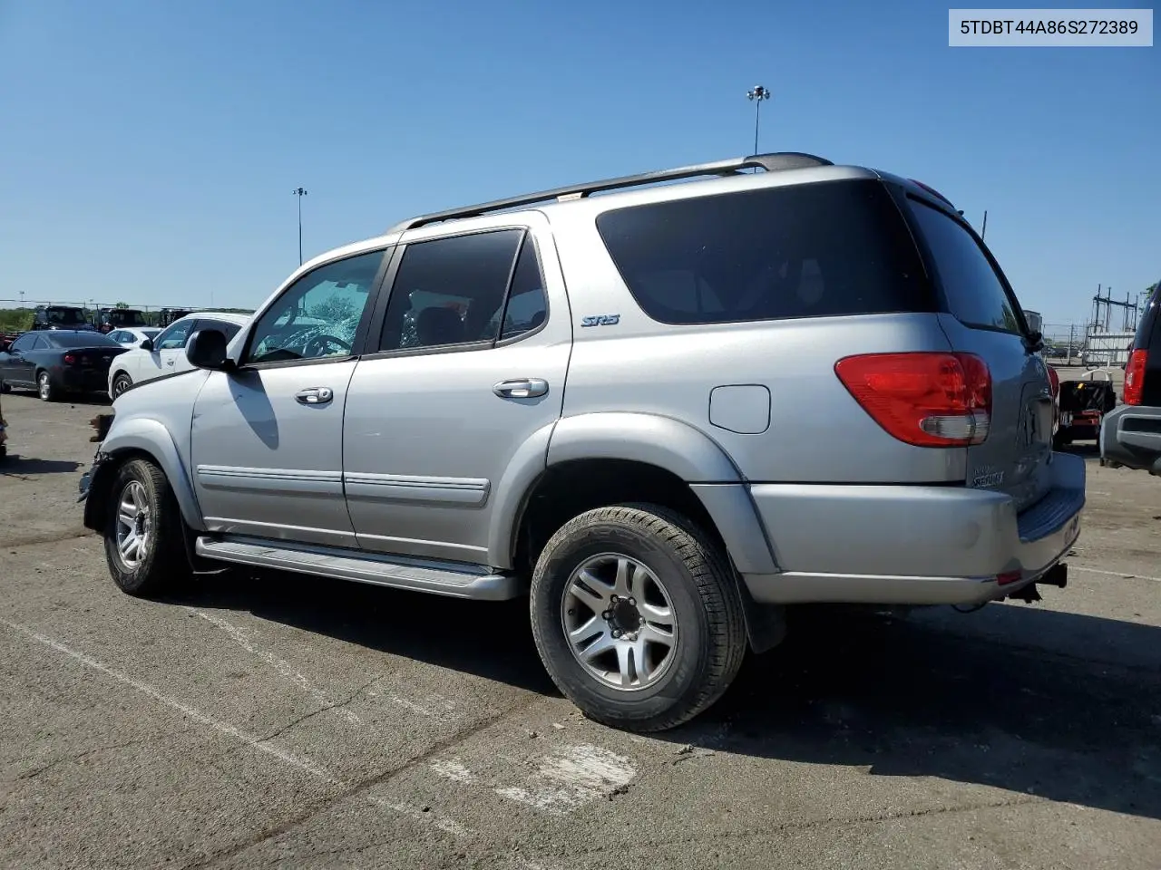 2006 Toyota Sequoia Sr5 VIN: 5TDBT44A86S272389 Lot: 56298485