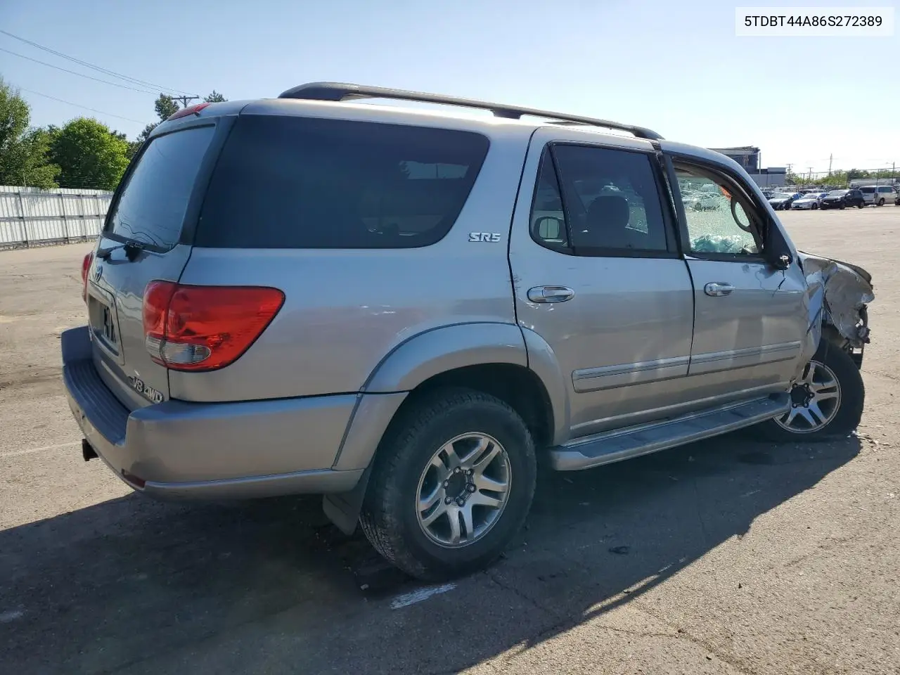 2006 Toyota Sequoia Sr5 VIN: 5TDBT44A86S272389 Lot: 56298485