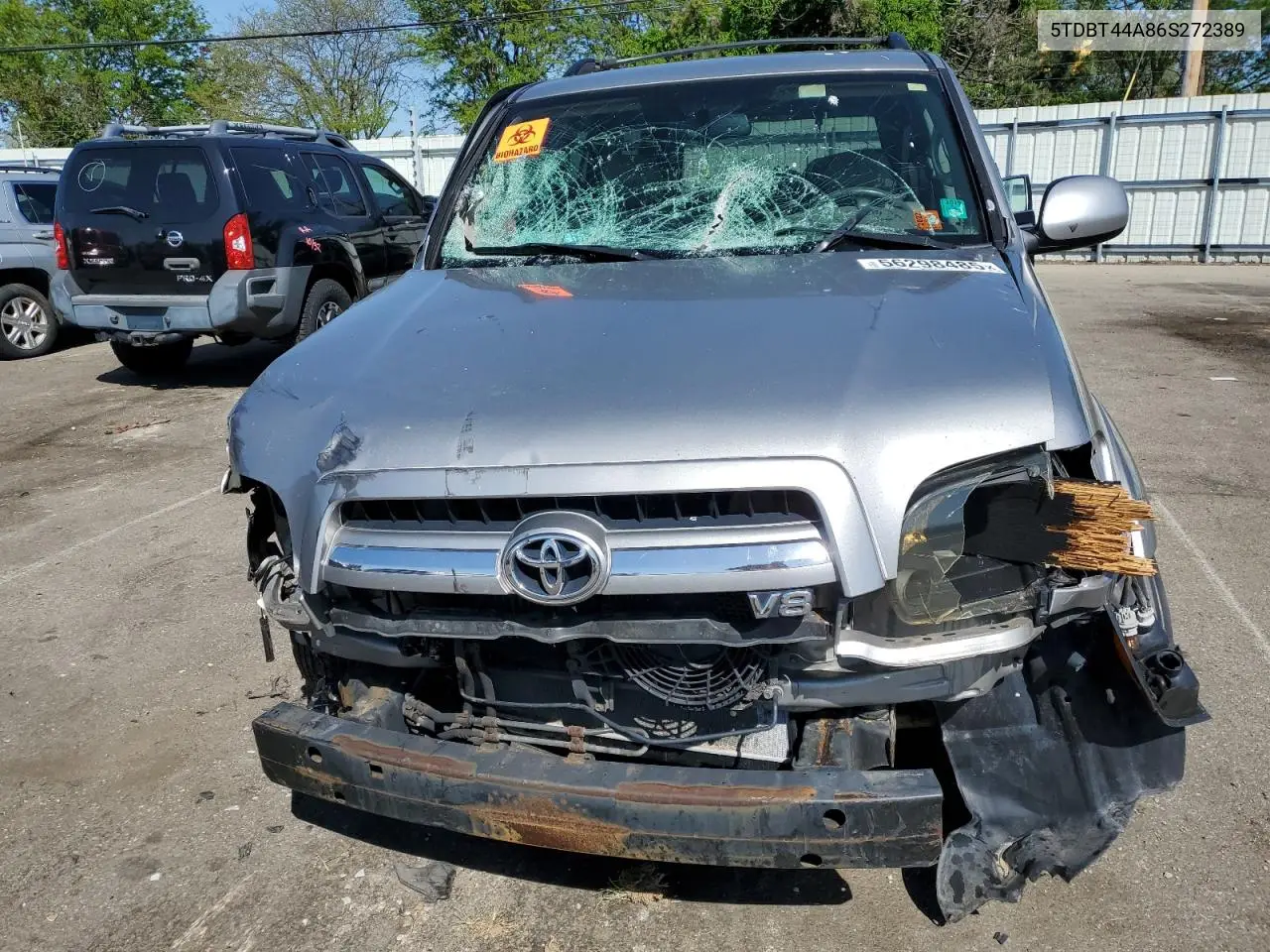2006 Toyota Sequoia Sr5 VIN: 5TDBT44A86S272389 Lot: 56298485