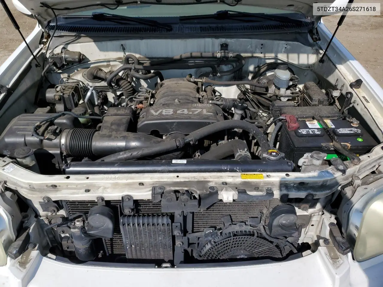 2006 Toyota Sequoia Sr5 VIN: 5TDZT34A26S271618 Lot: 62127725
