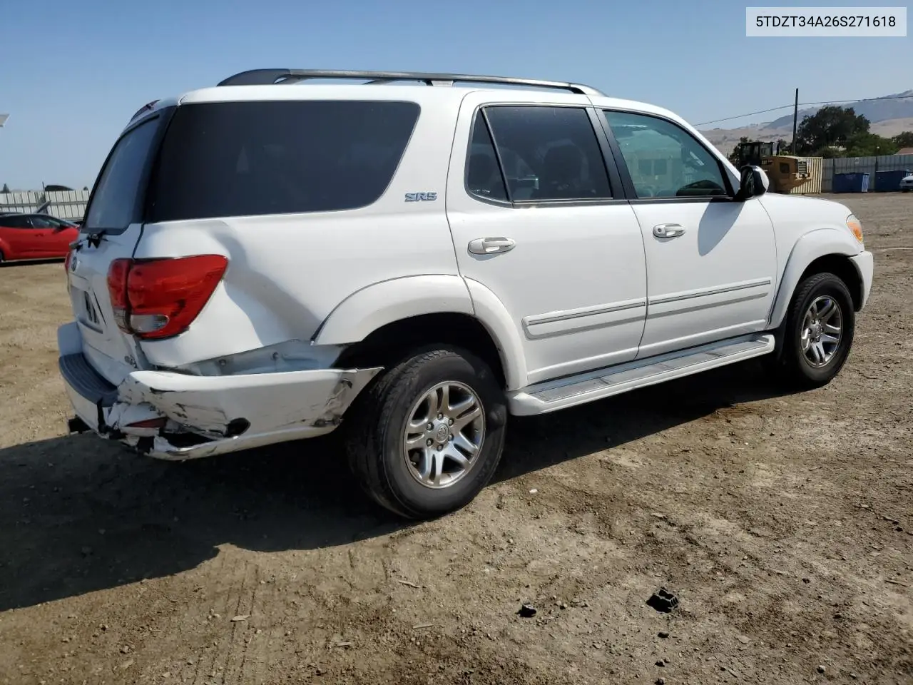 2006 Toyota Sequoia Sr5 VIN: 5TDZT34A26S271618 Lot: 62127725
