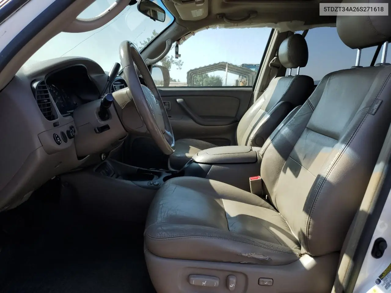 2006 Toyota Sequoia Sr5 VIN: 5TDZT34A26S271618 Lot: 62127725