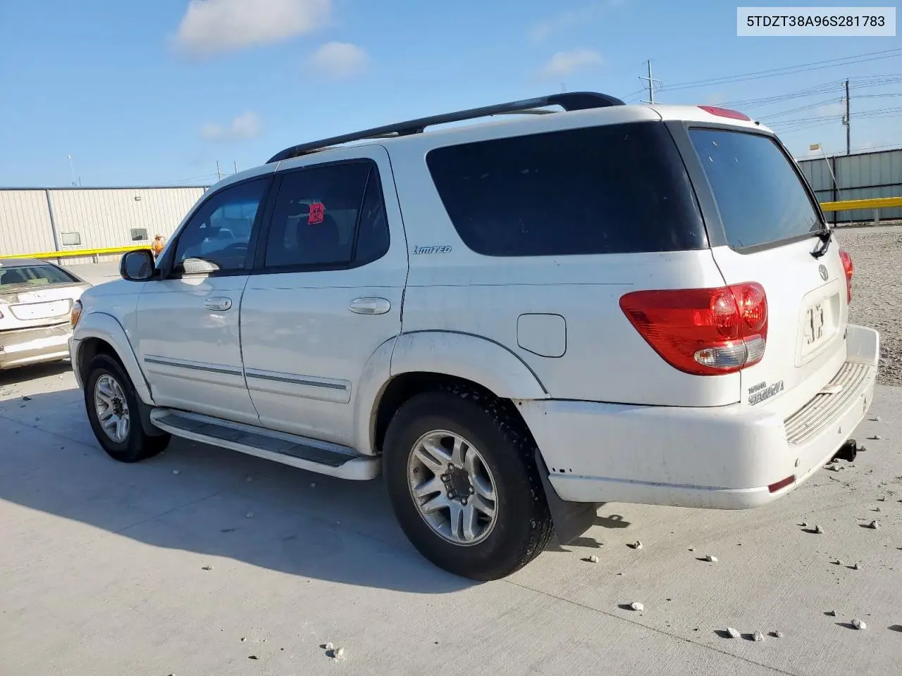 2006 Toyota Sequoia Limited VIN: 5TDZT38A96S281783 Lot: 62719835