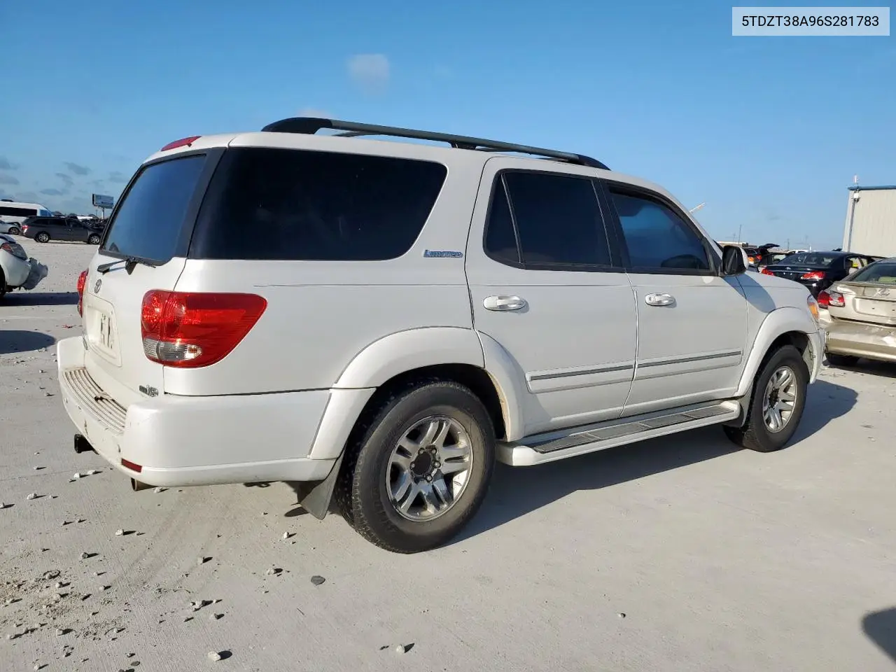 2006 Toyota Sequoia Limited VIN: 5TDZT38A96S281783 Lot: 62719835